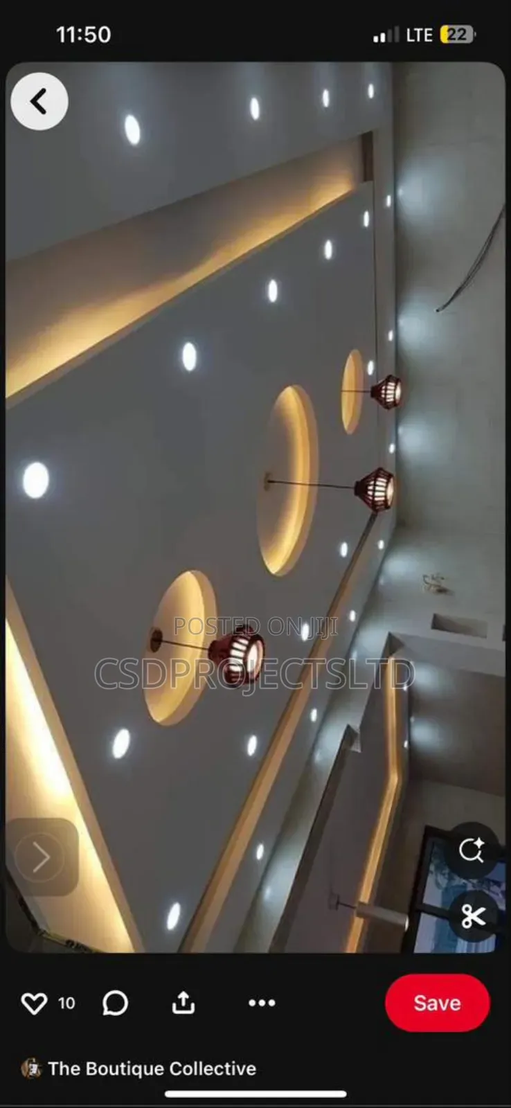Professional Pop Ceiling Work