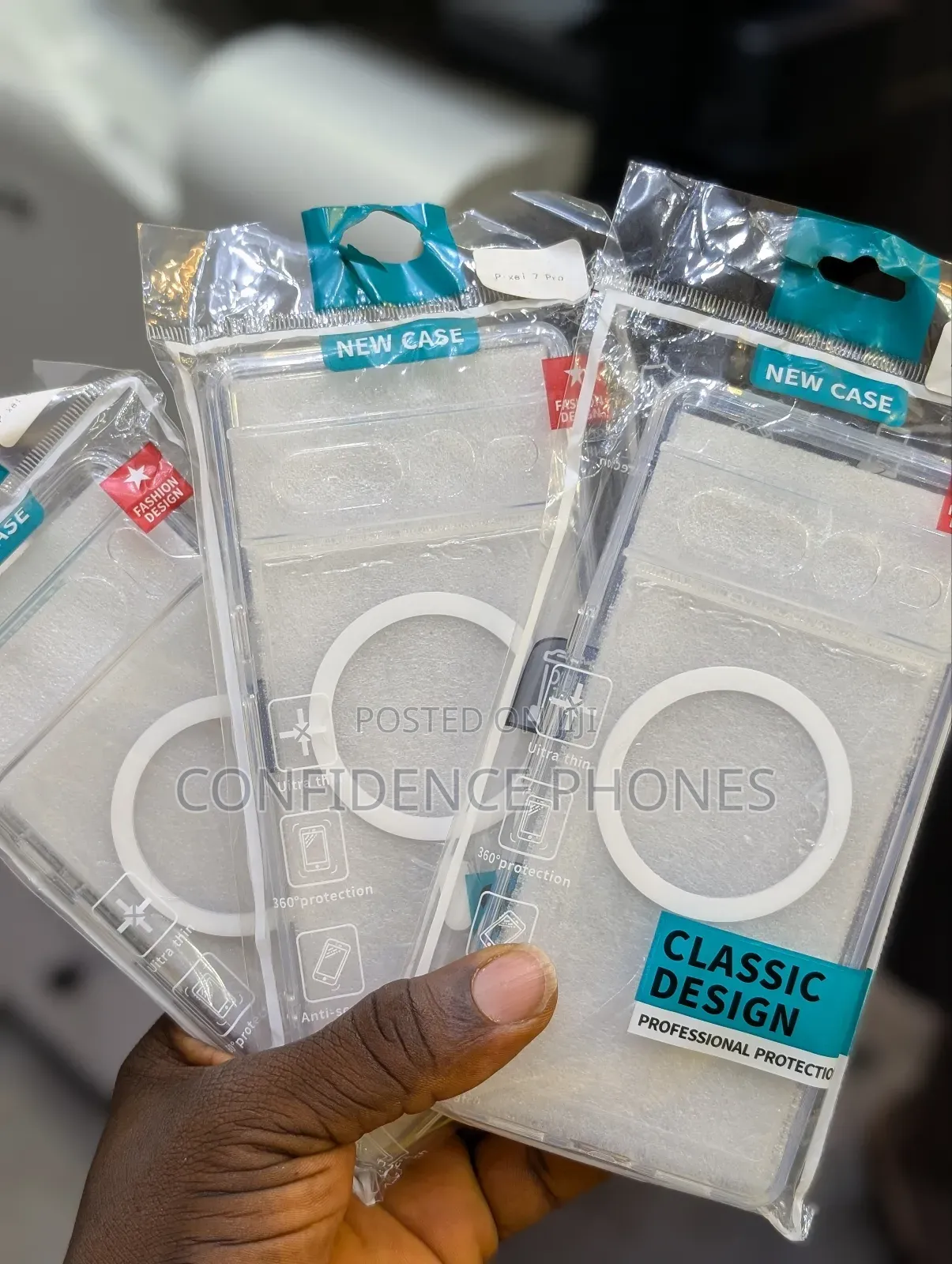 Google Pixel 7pro Transparent Magsafe Case