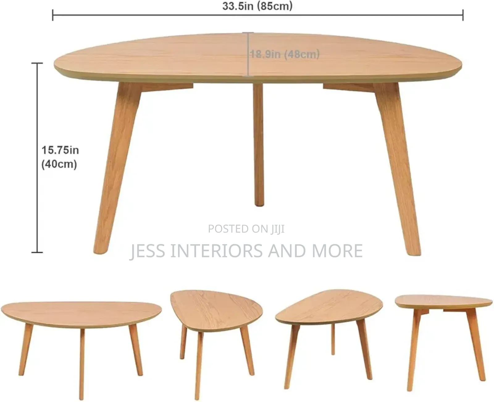 Center Table (Oval)