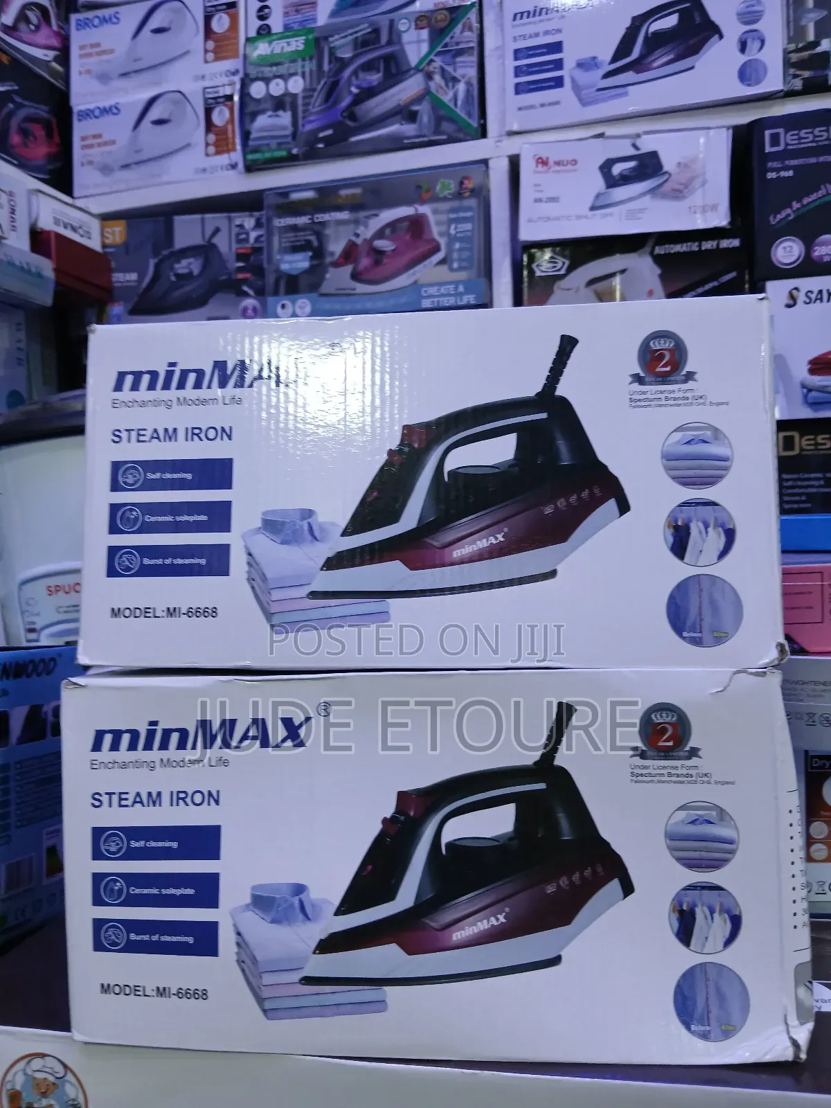 Minimax Steam Iron