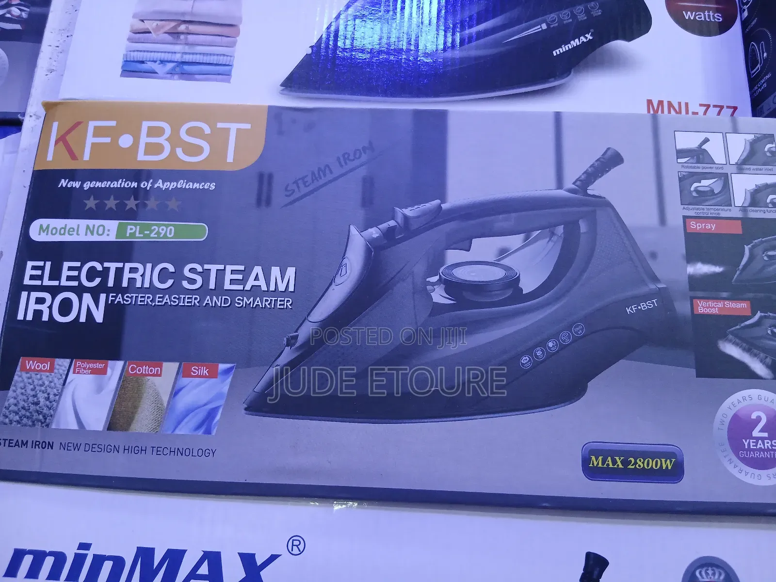 Kf.Bst Steam Iron