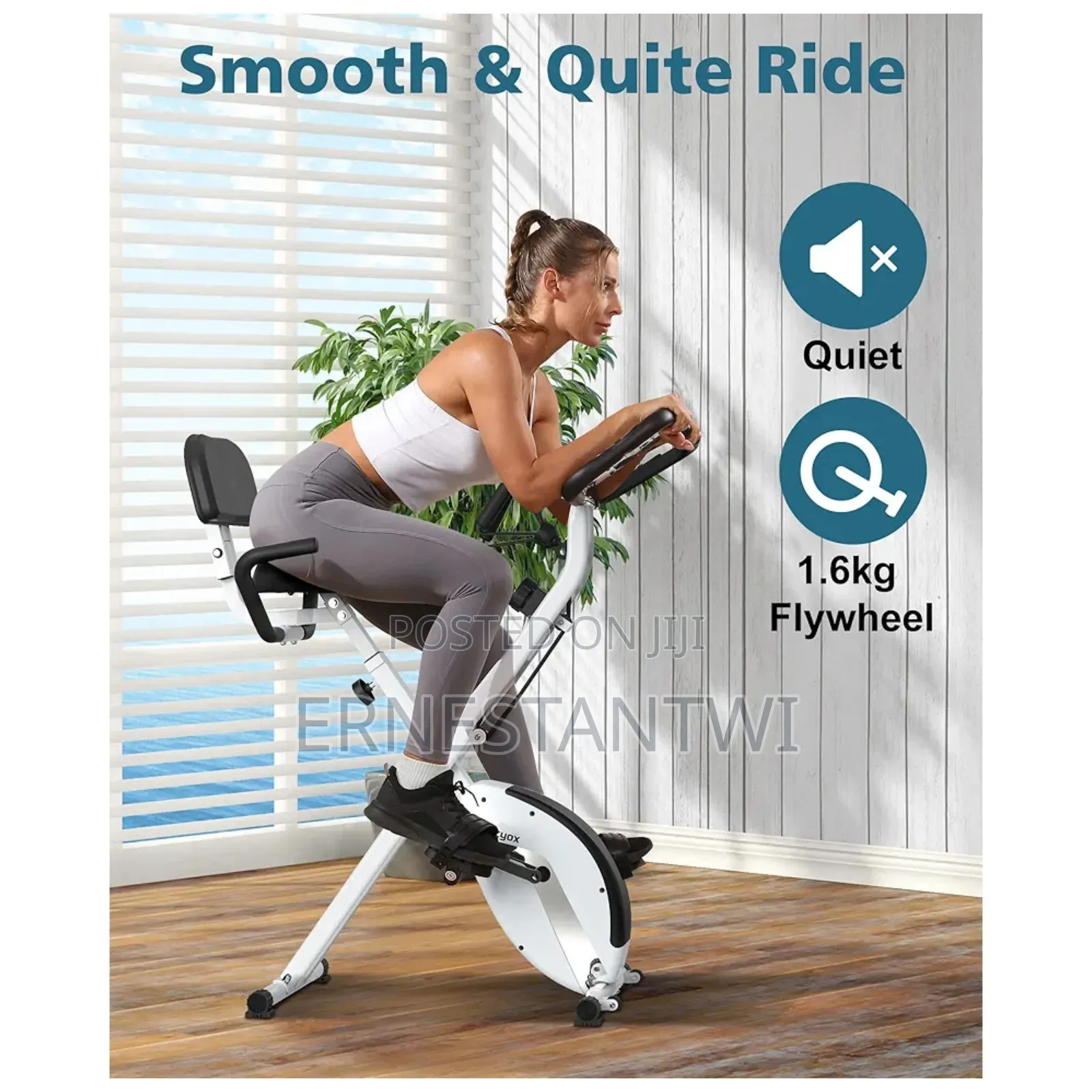 Fodable Exercise Bike From Micyox, Uk