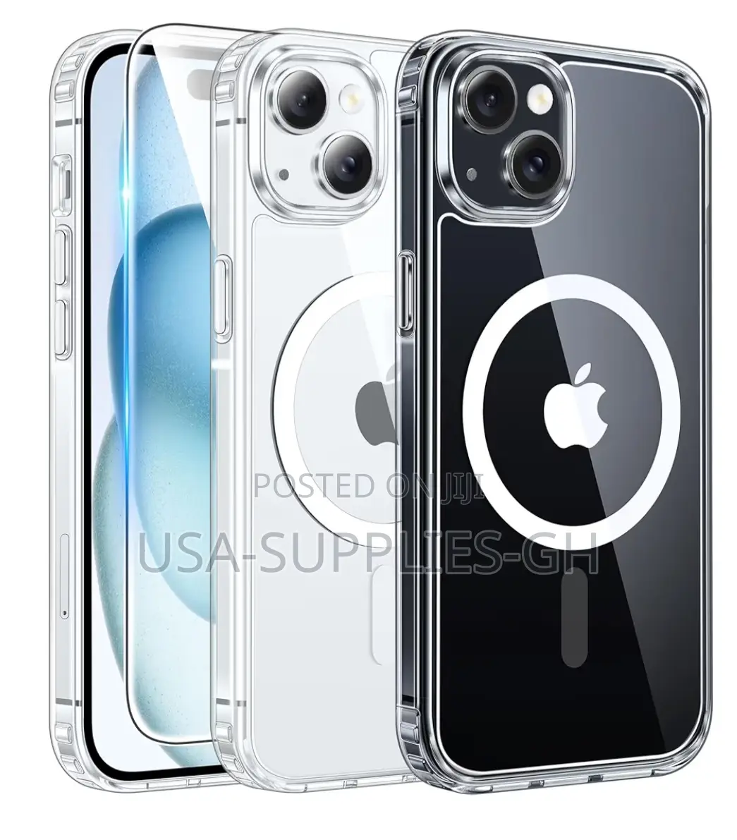 A Clear iPhone 13/14/15 Phone Case And Screen Protector From Usa