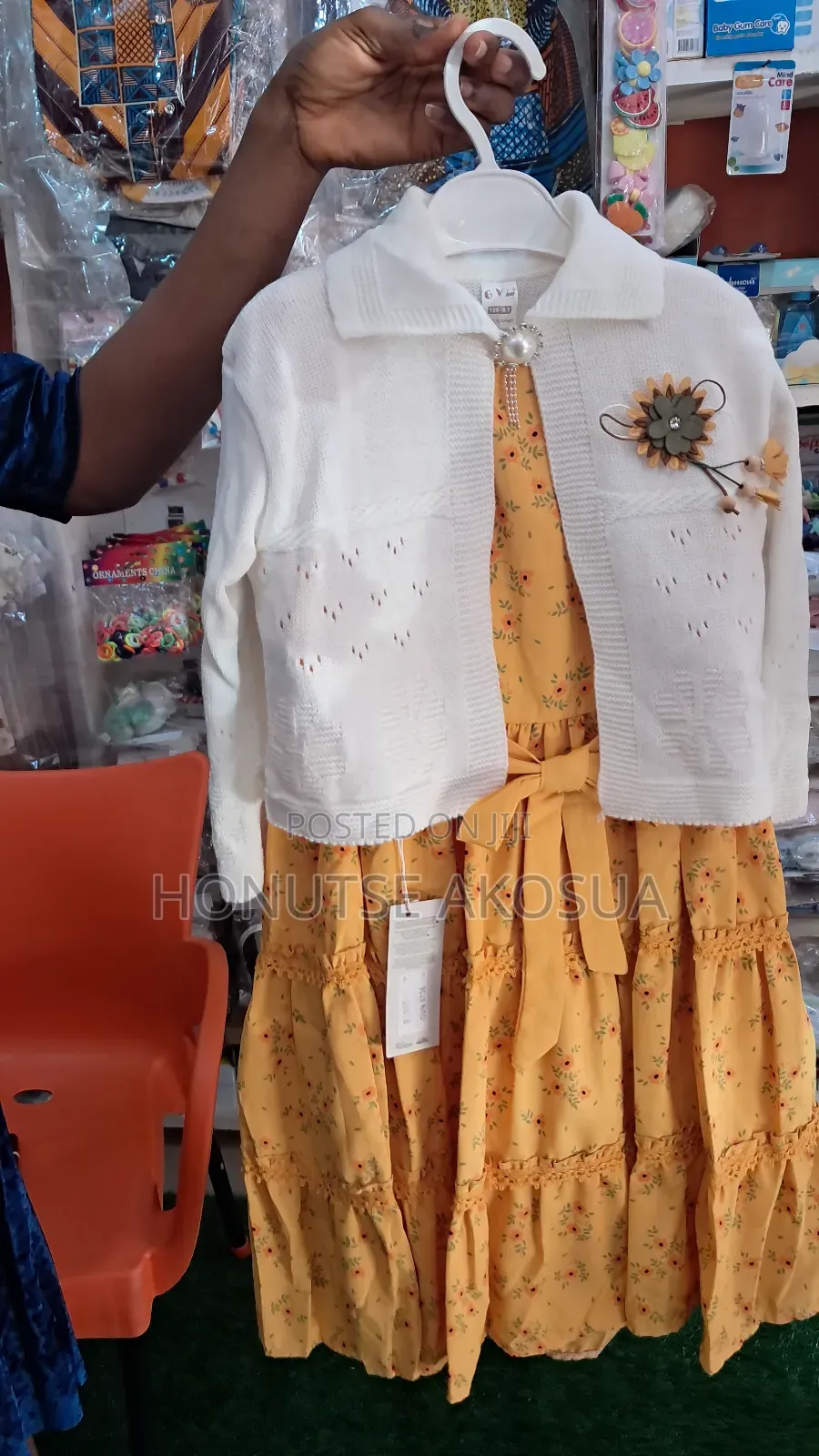 Girls Dress With Petty Coat