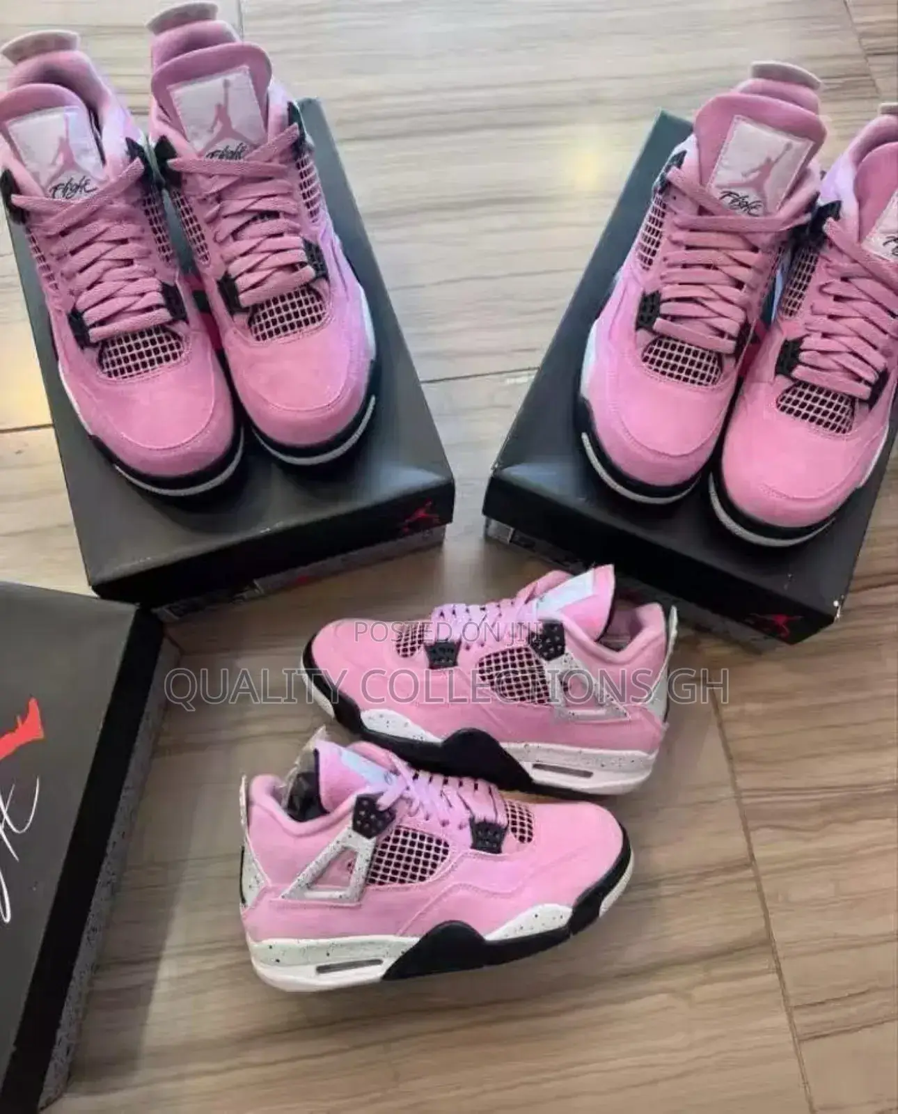 Pink Jordan 4