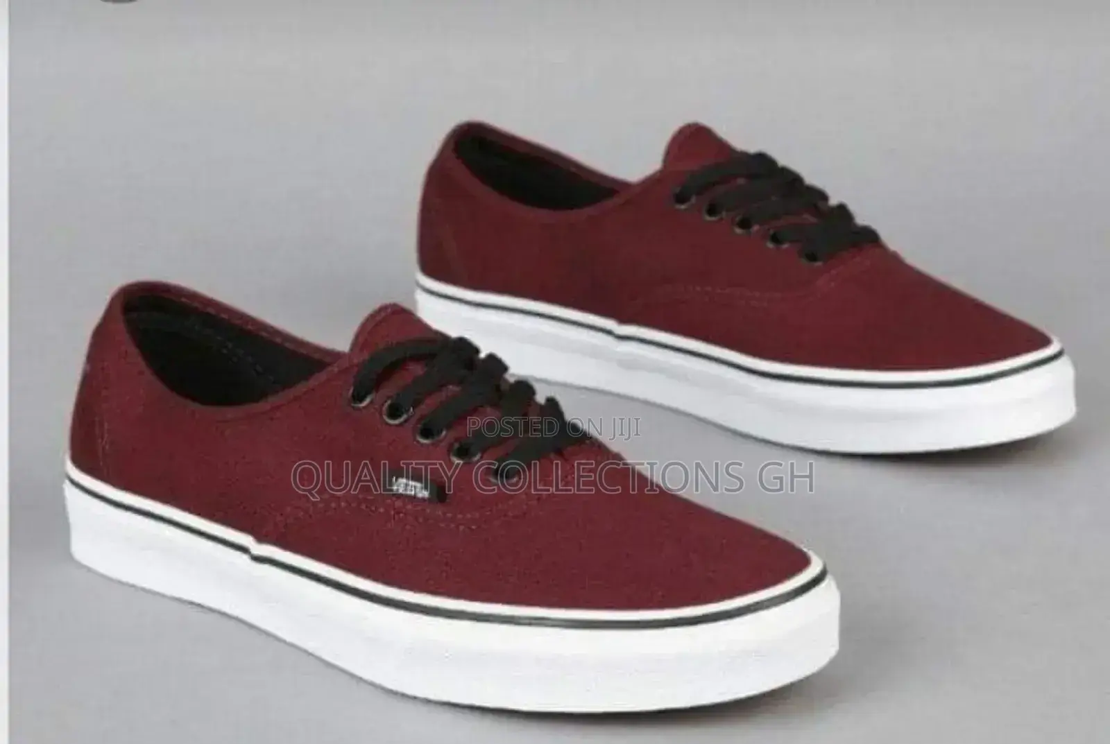 Vans Red and White