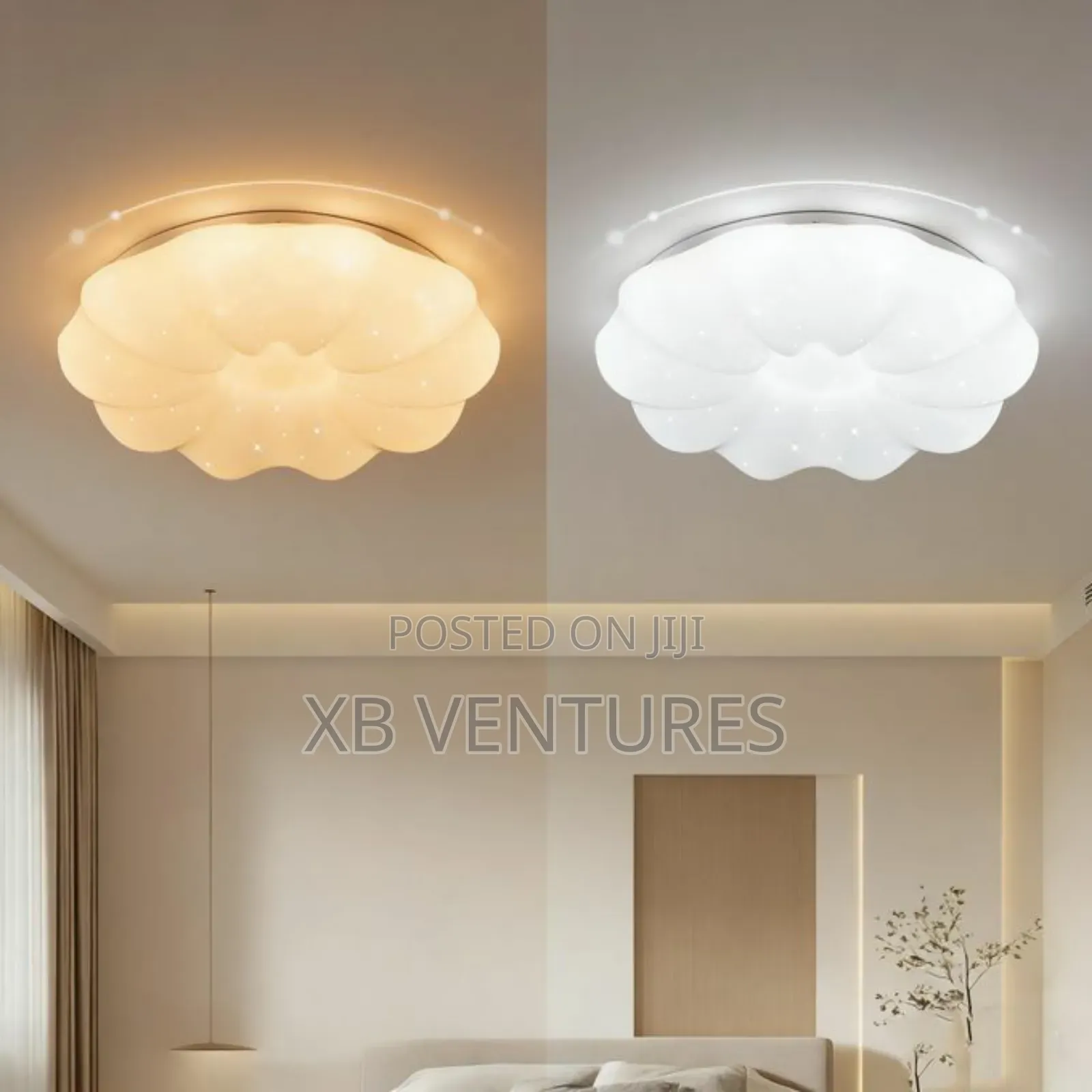 Oelez Round Ceiling Light for Living Room and Bedroom