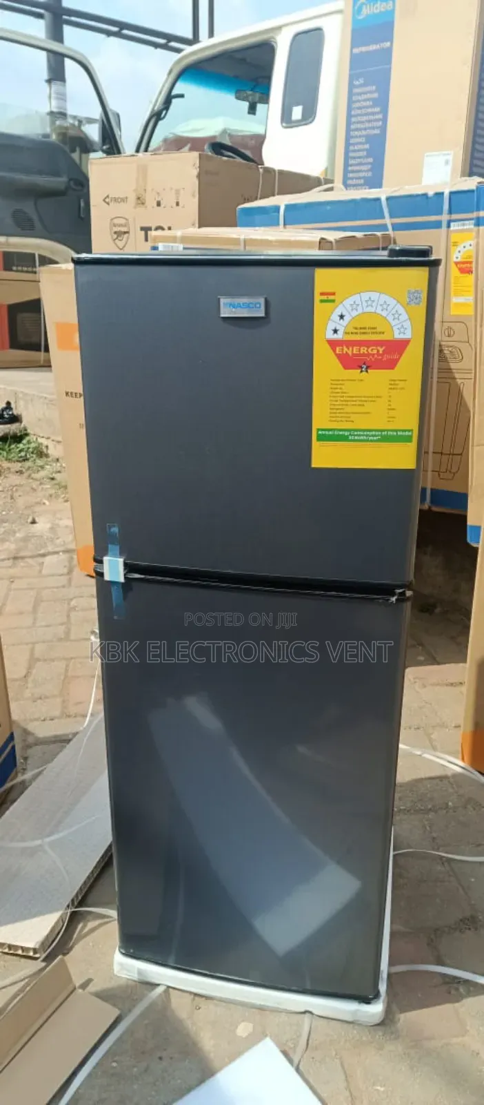 Nasco Nas213(102ltr) Table Double Door Refrigerators
