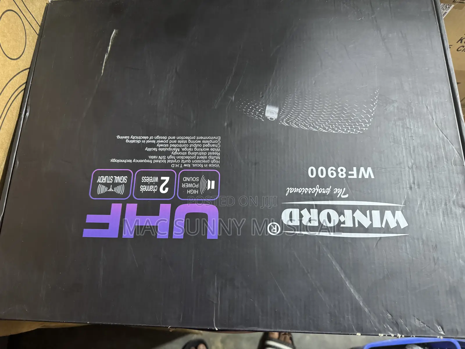 Wireless 2in1 Microphone Winford Wf8900
