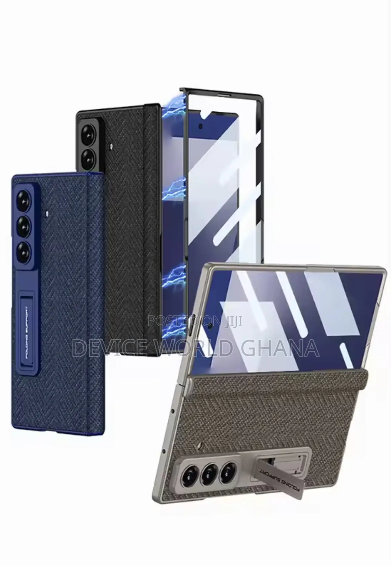 Asi Fabric Design Full Protection Case for Samsung Z Fold 7