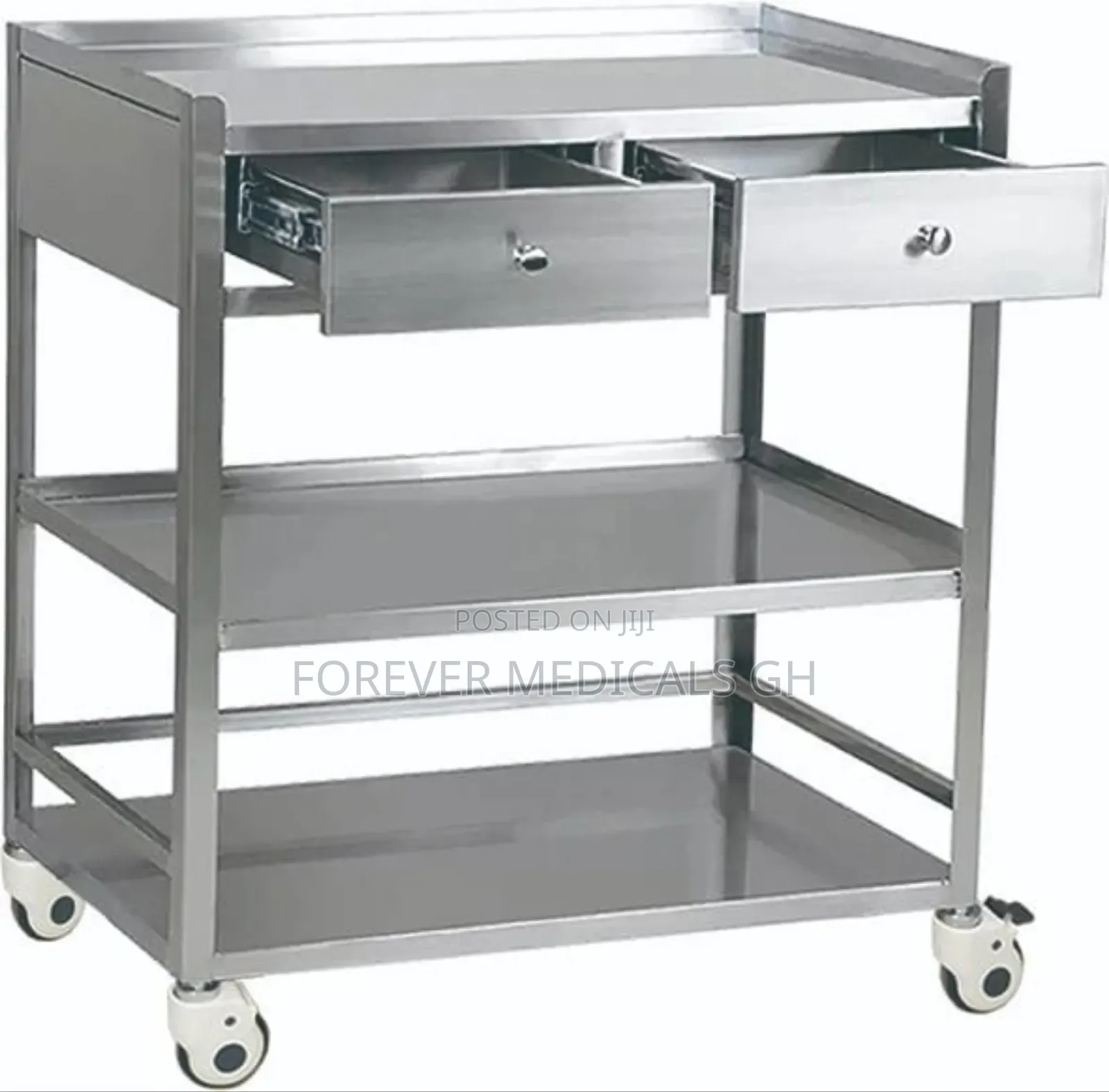 Medicine Trolley With Drawers