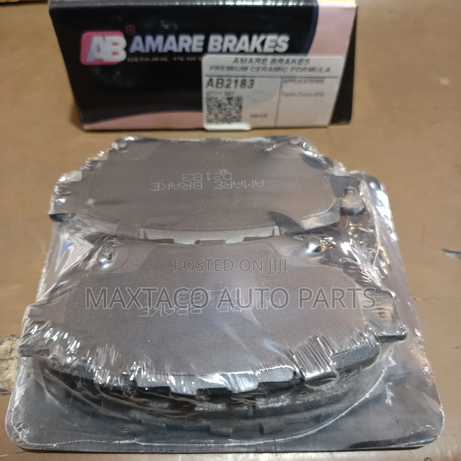 Amare Ab2183 Premium Brake Pad for Toyota Corolla 2019-