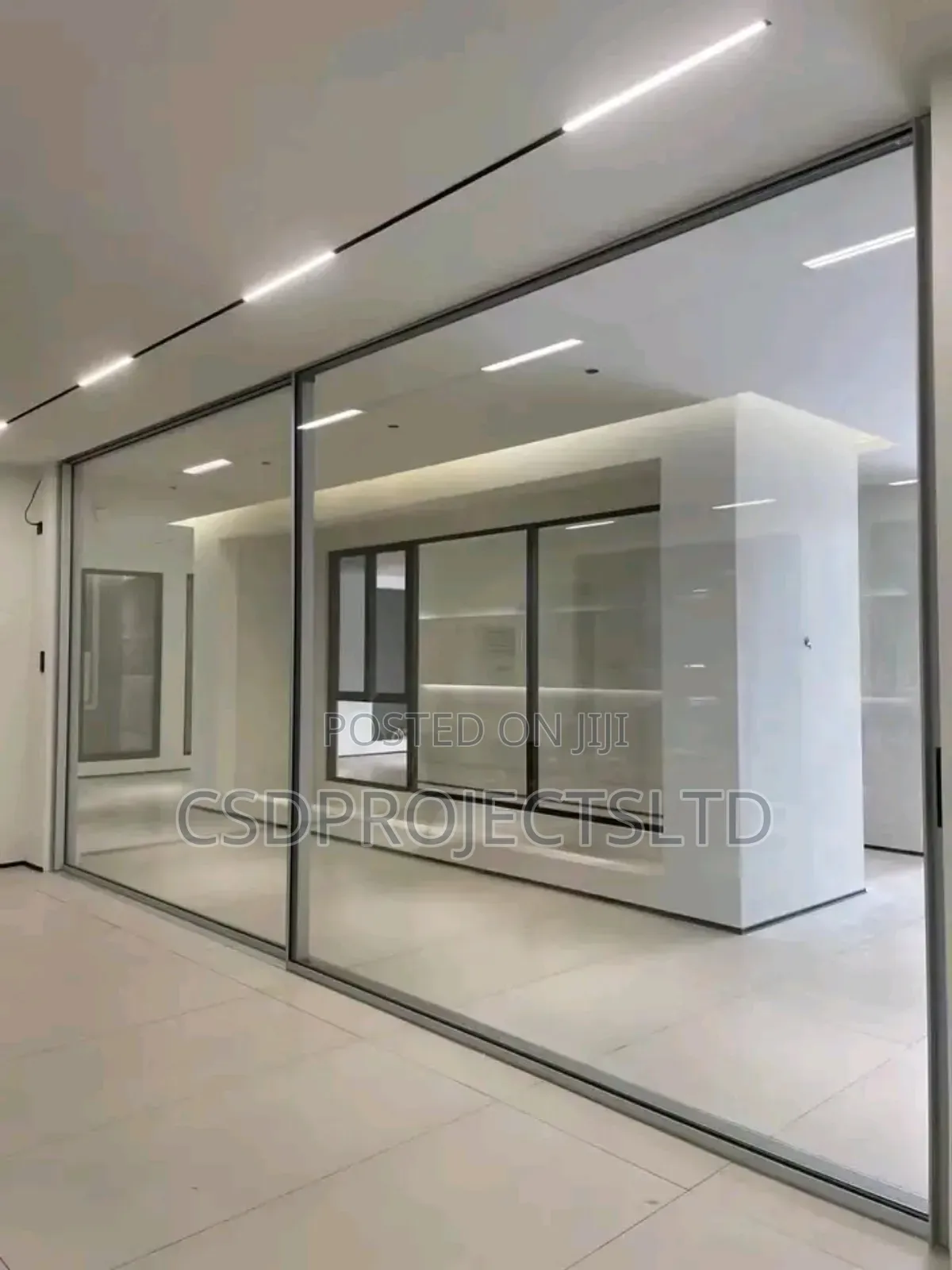 Staircase or Balustrade Glass Work