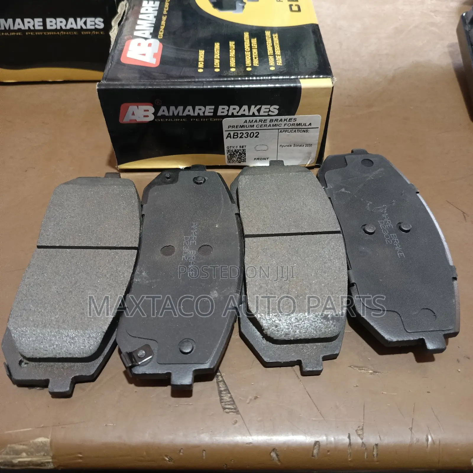 Amare Ab2303 Premium Ceramic Brake Pad Hyundai Sonata 2020-