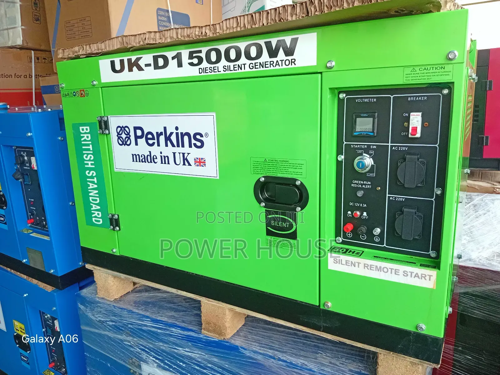 Perkins 15kva Heavy-Duty Diesel Power Unit