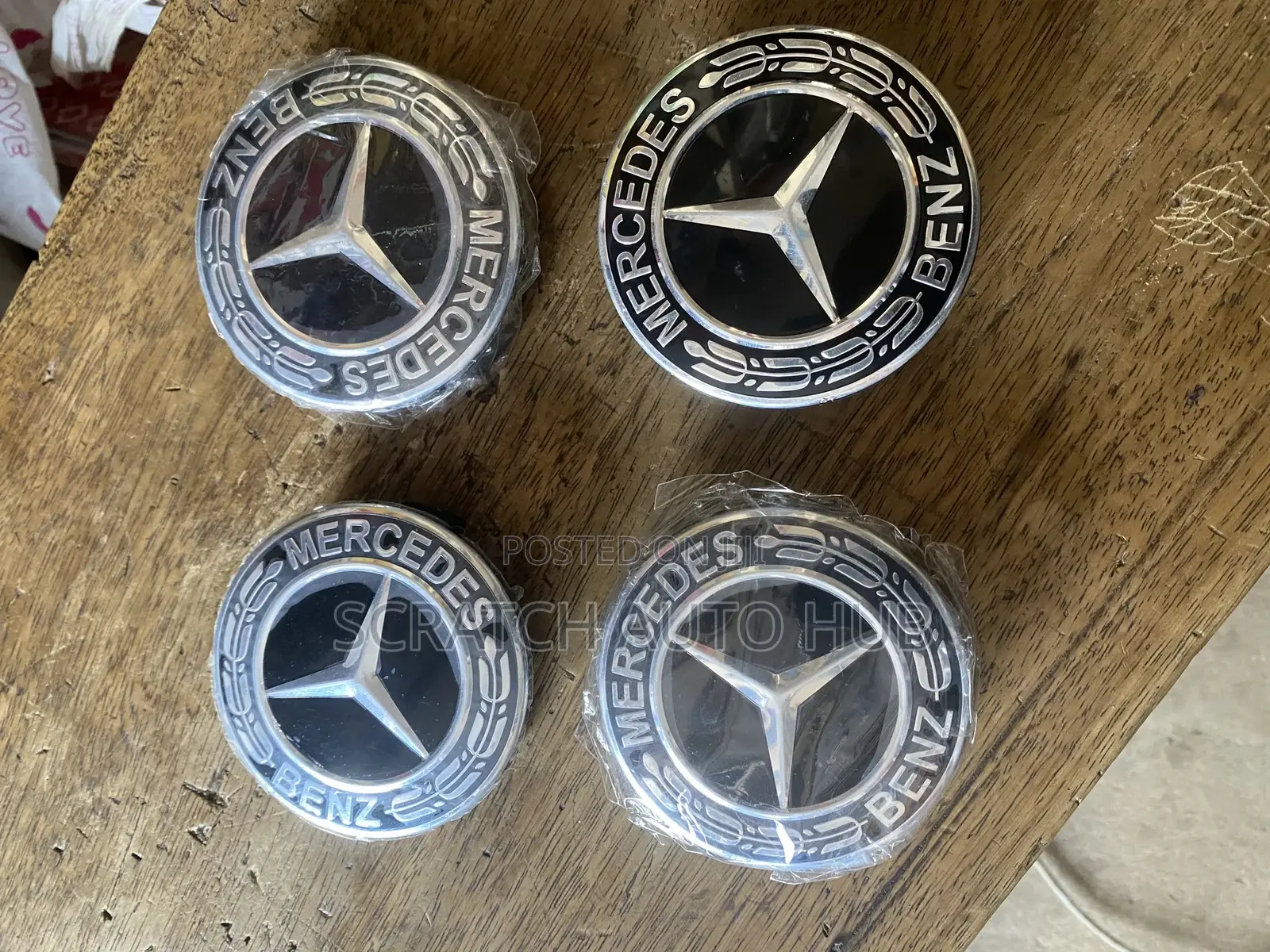Mercedes Benz Wheel Cup Cover Available