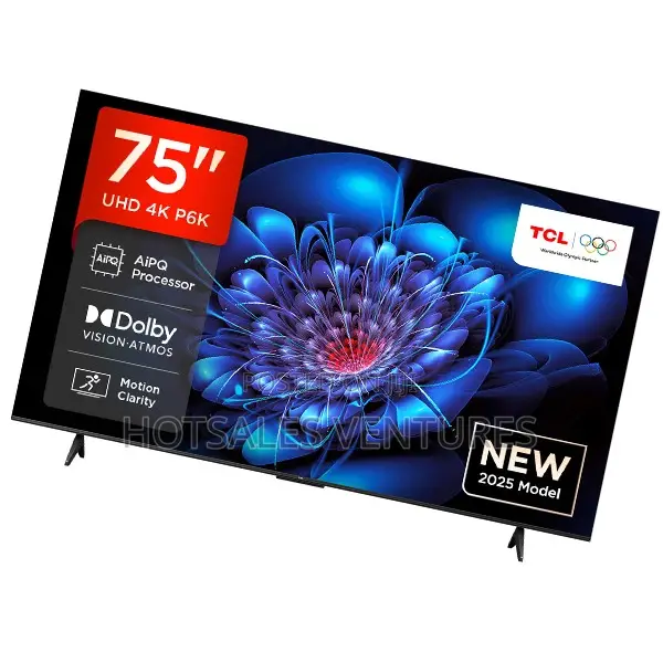 Durable TCL 75 Inches Led Uhd Android Smart Tv - 75p6k