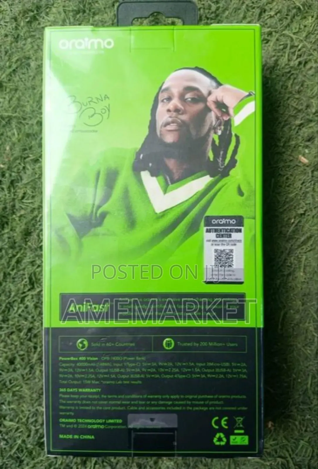 Oraimo Powerbox 400 Vision 40000mah 22.5w Power Bank