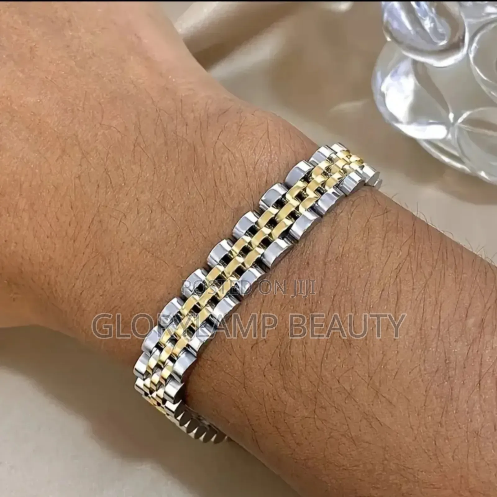 Men’S Stainless Steel Bracelet – Adjustable, Durable Stylish