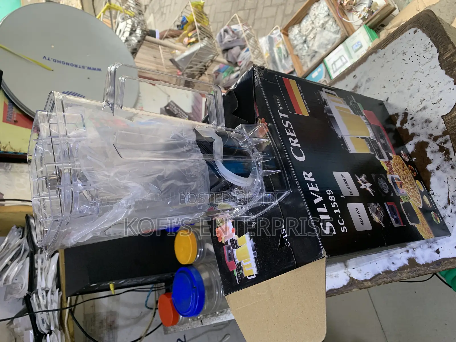 Silver Crest Blender