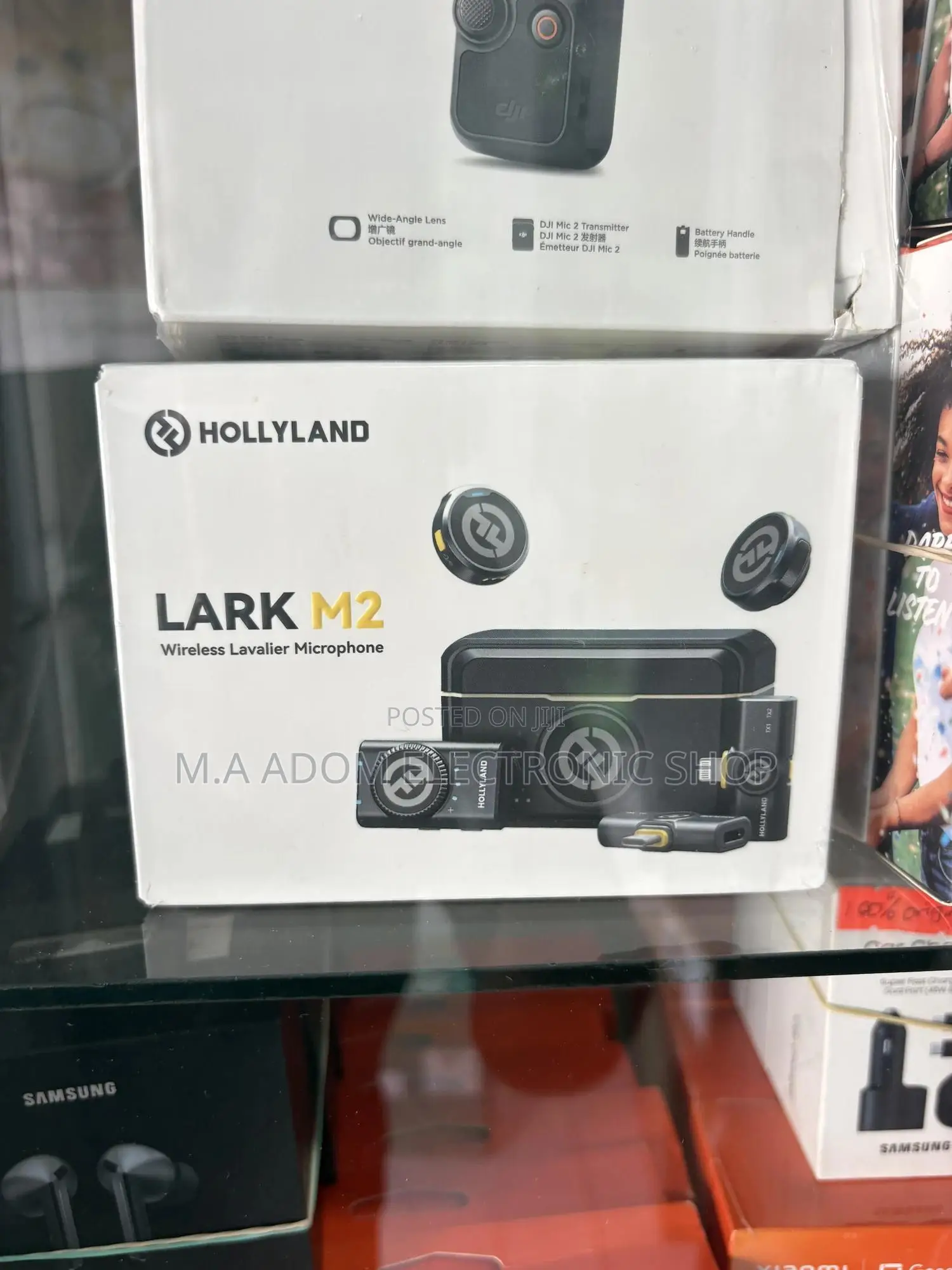 Hollyland Lark M2 Wireless Microphone For Camera Pc Laptop Phones,