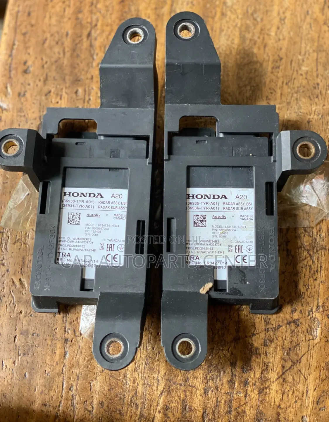 Acura MDX Blindspot Sensors