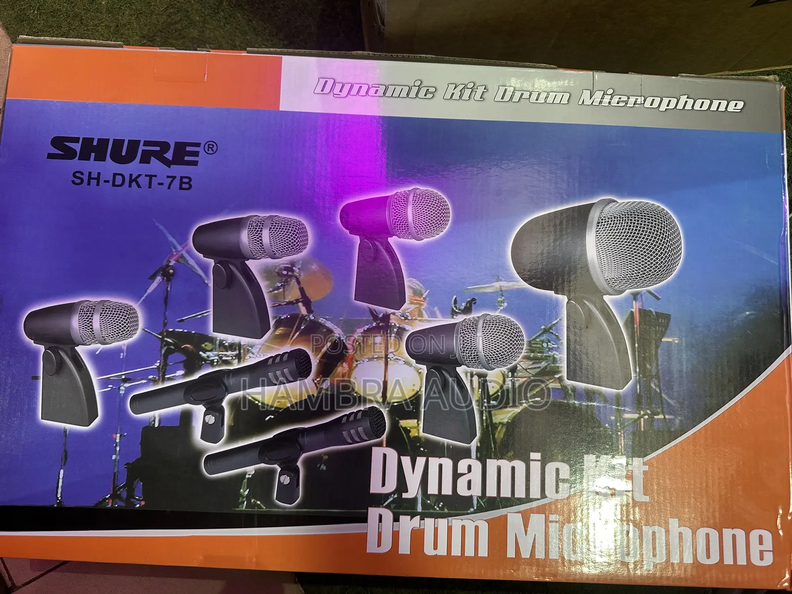 Shure 7 PCS Drum Microphone Kit