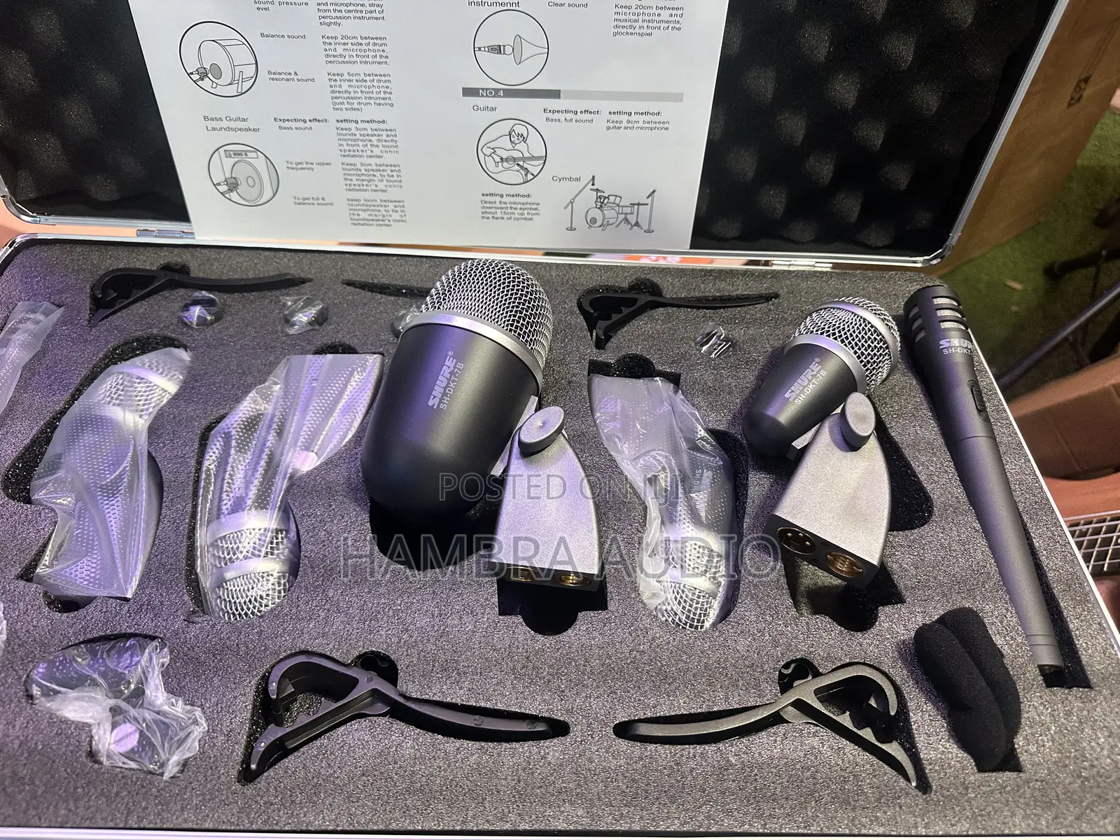 Shure 7 PCS Drum Microphone Kit
