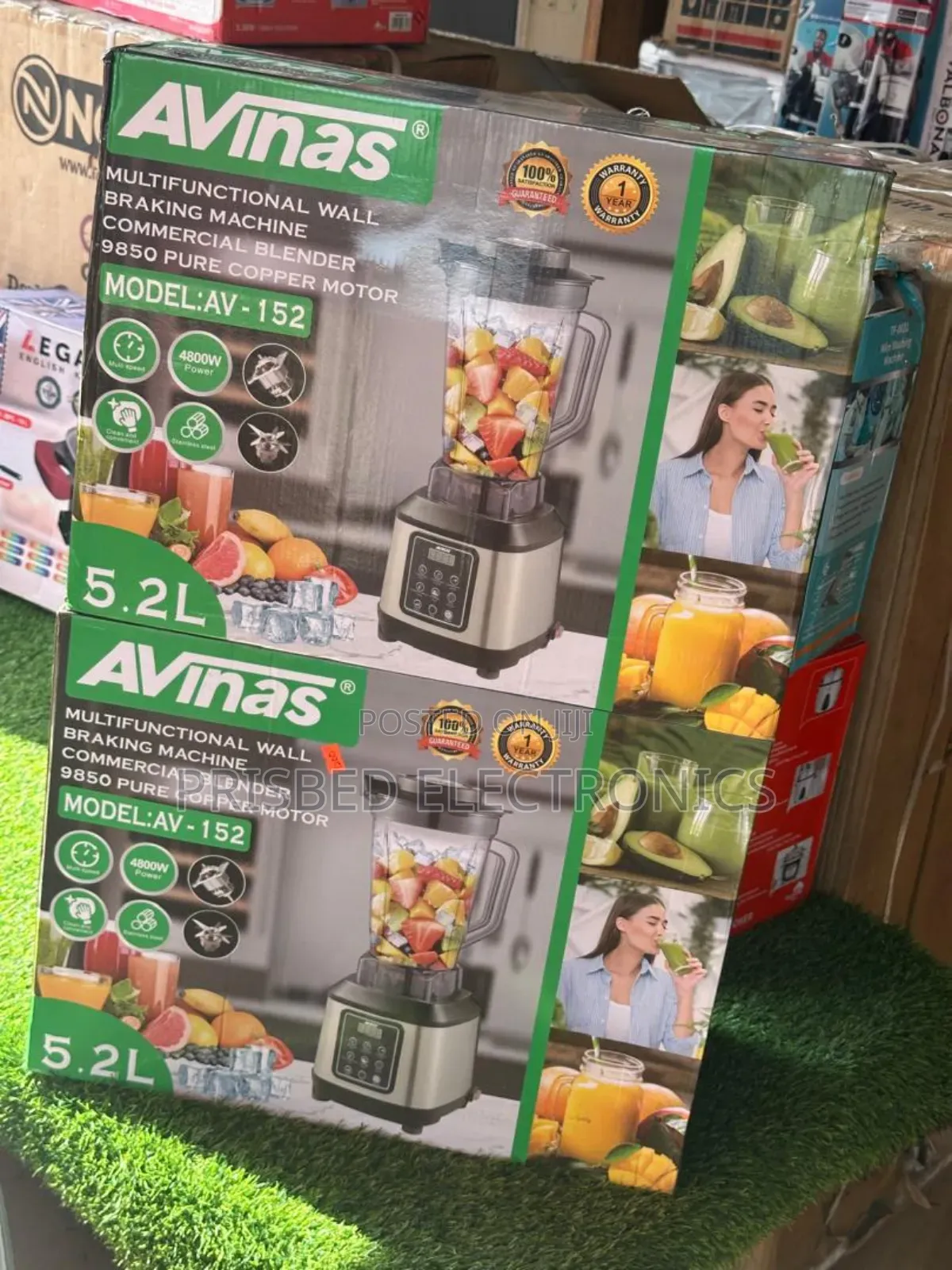 Avinas Multifunctional Commercial Blender 5.2 Litres