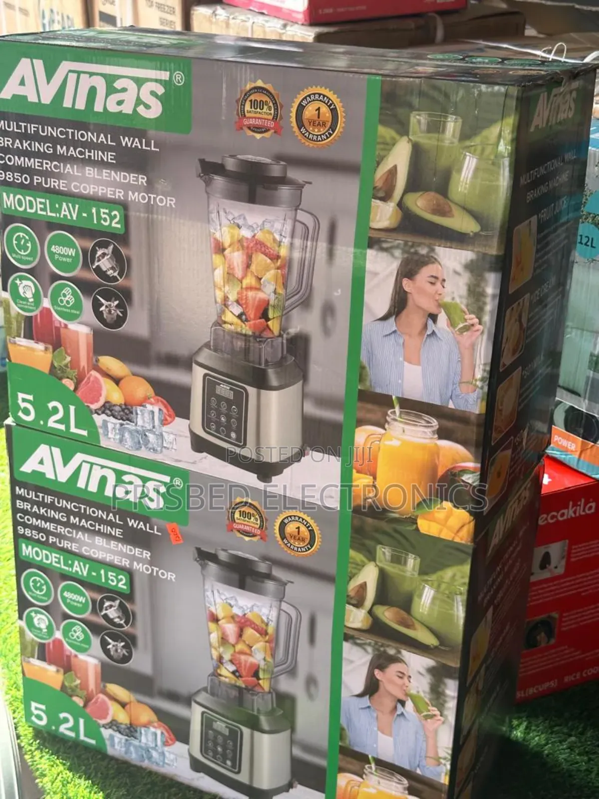 Avinas Multifunctional Commercial Blender 5.2 Litres