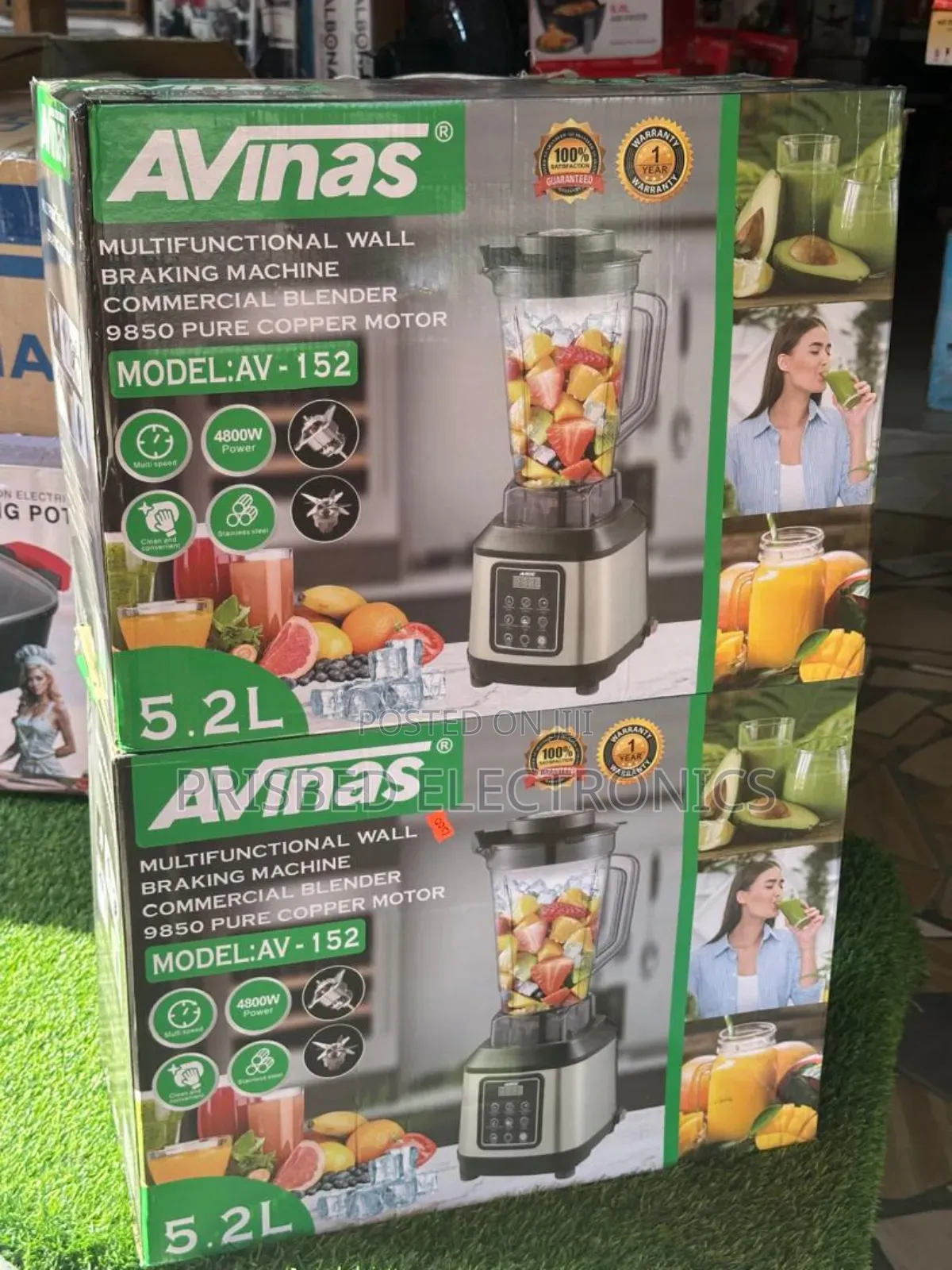 Avinas Multifunctional Commercial Blender 5.2 Litres