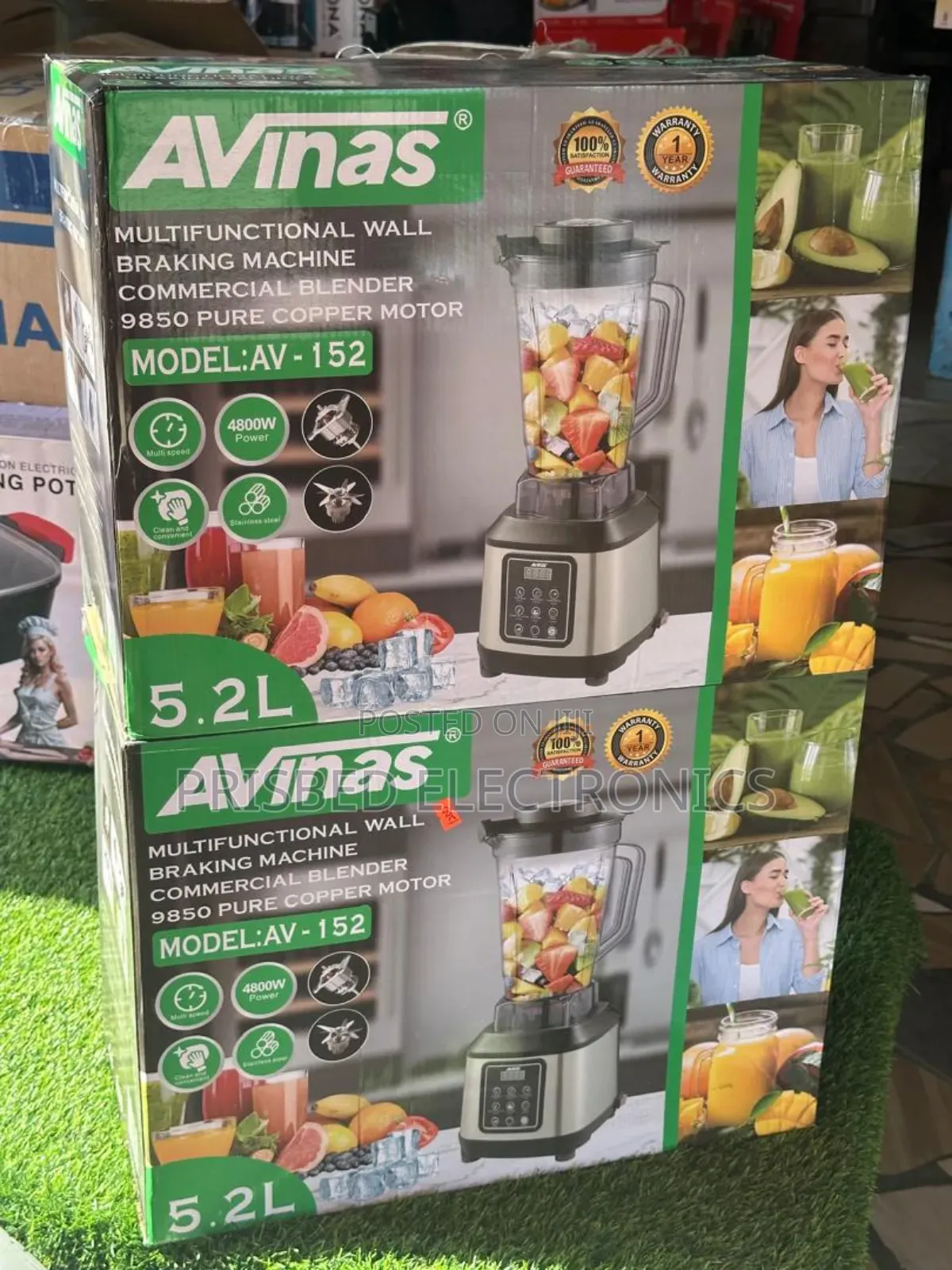 Avinas Multifunctional Commercial Blender 5.2 Litres