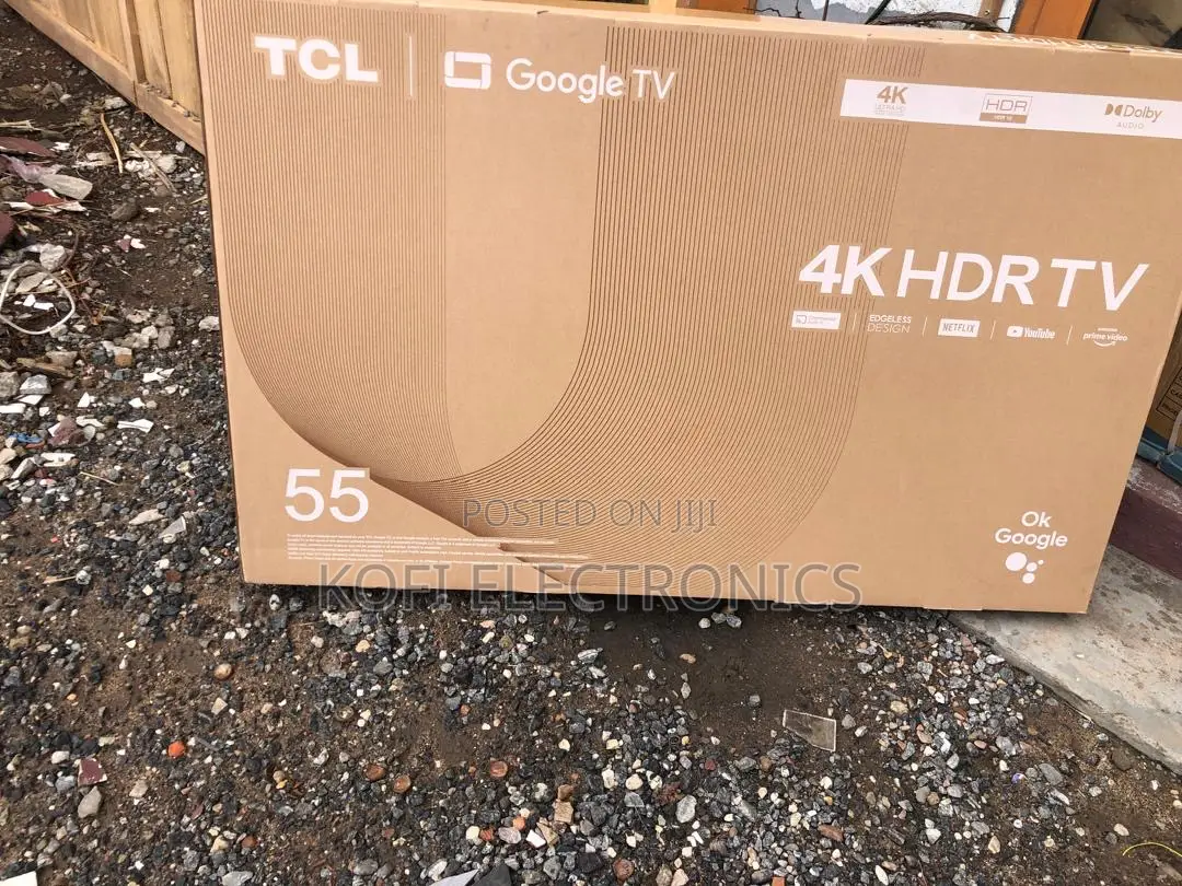 TCL 55-Inch Uhd Google Tv Edgeless Screen Smart Display
