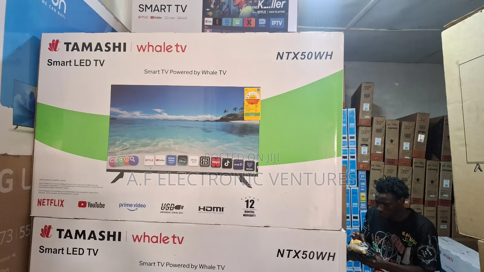 Tamashi 50-Inch Smart Tv