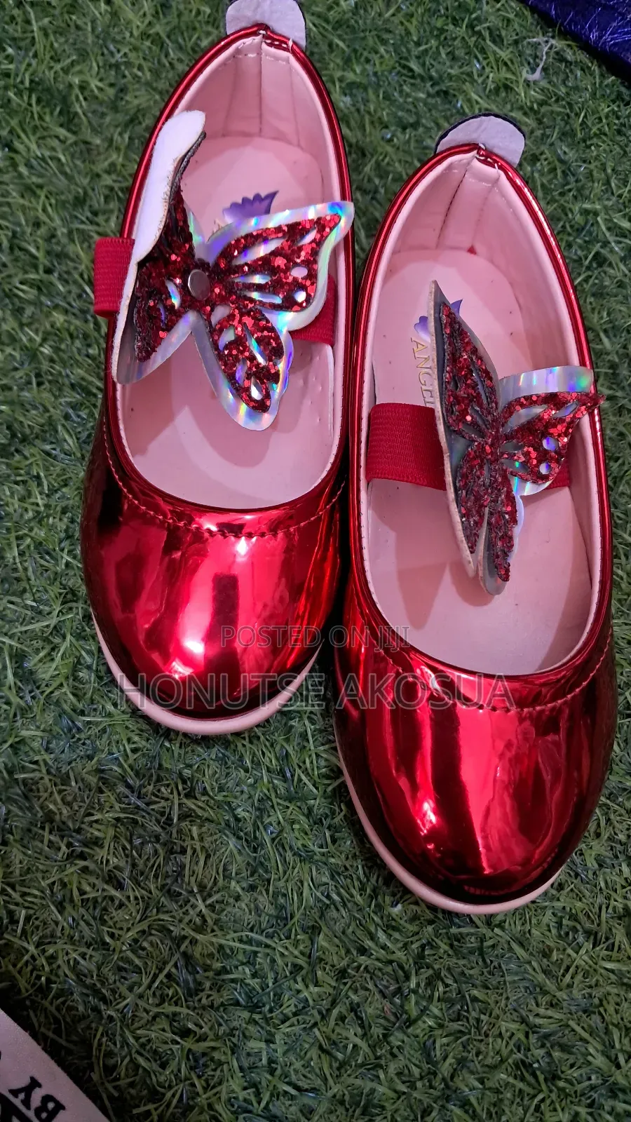 Girls Red Shoe