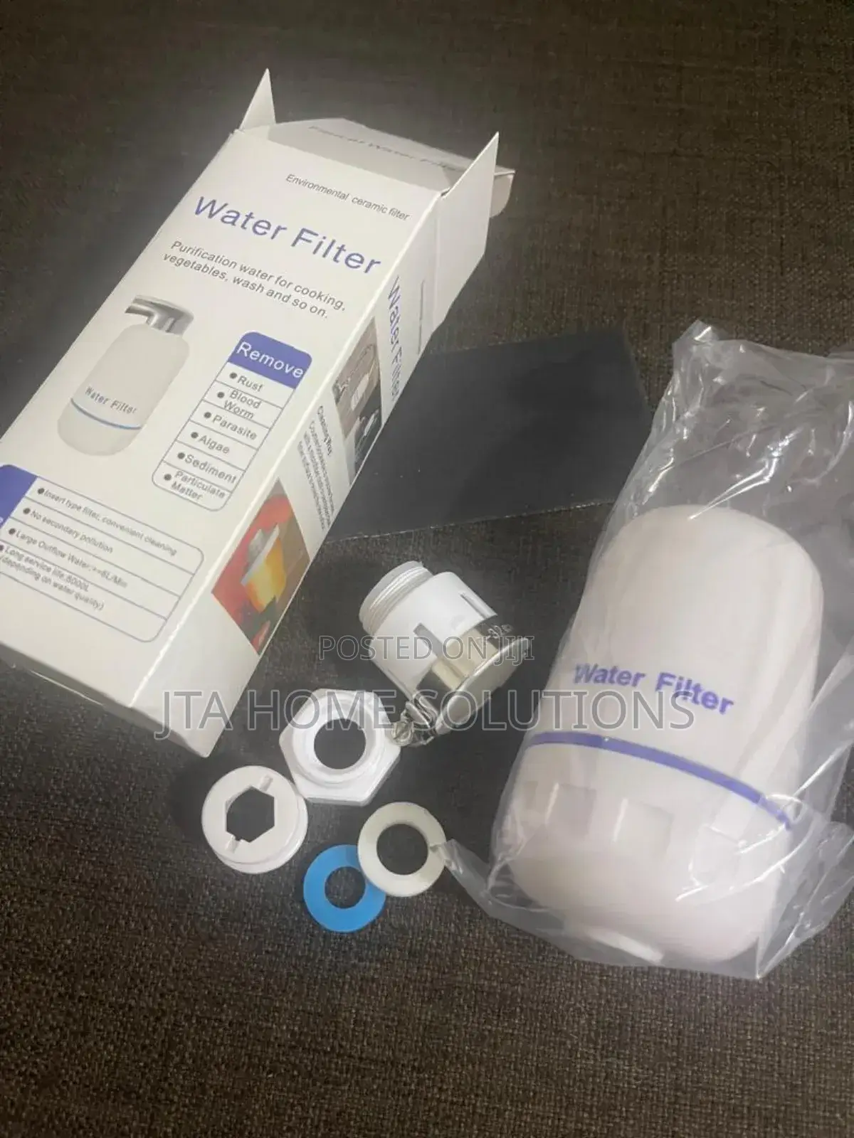 Kitchen Water Filter. Removes Dirt, Rust and Impurities From Water