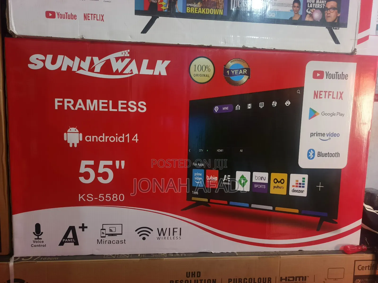 Sunny Walk 55inch Uhd Smart Tv