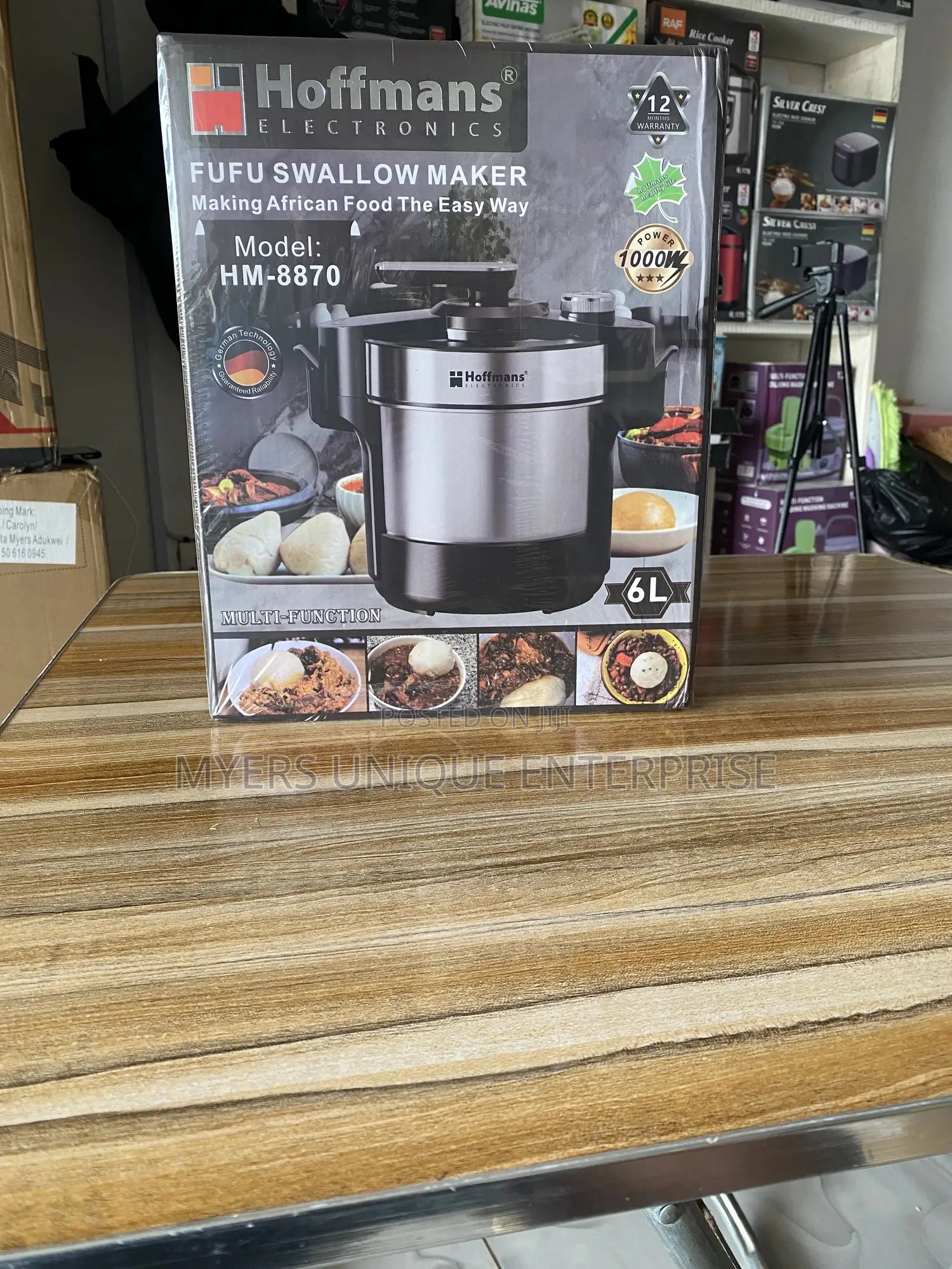 Portable Left Swallow Maker Hoffmans (6l)