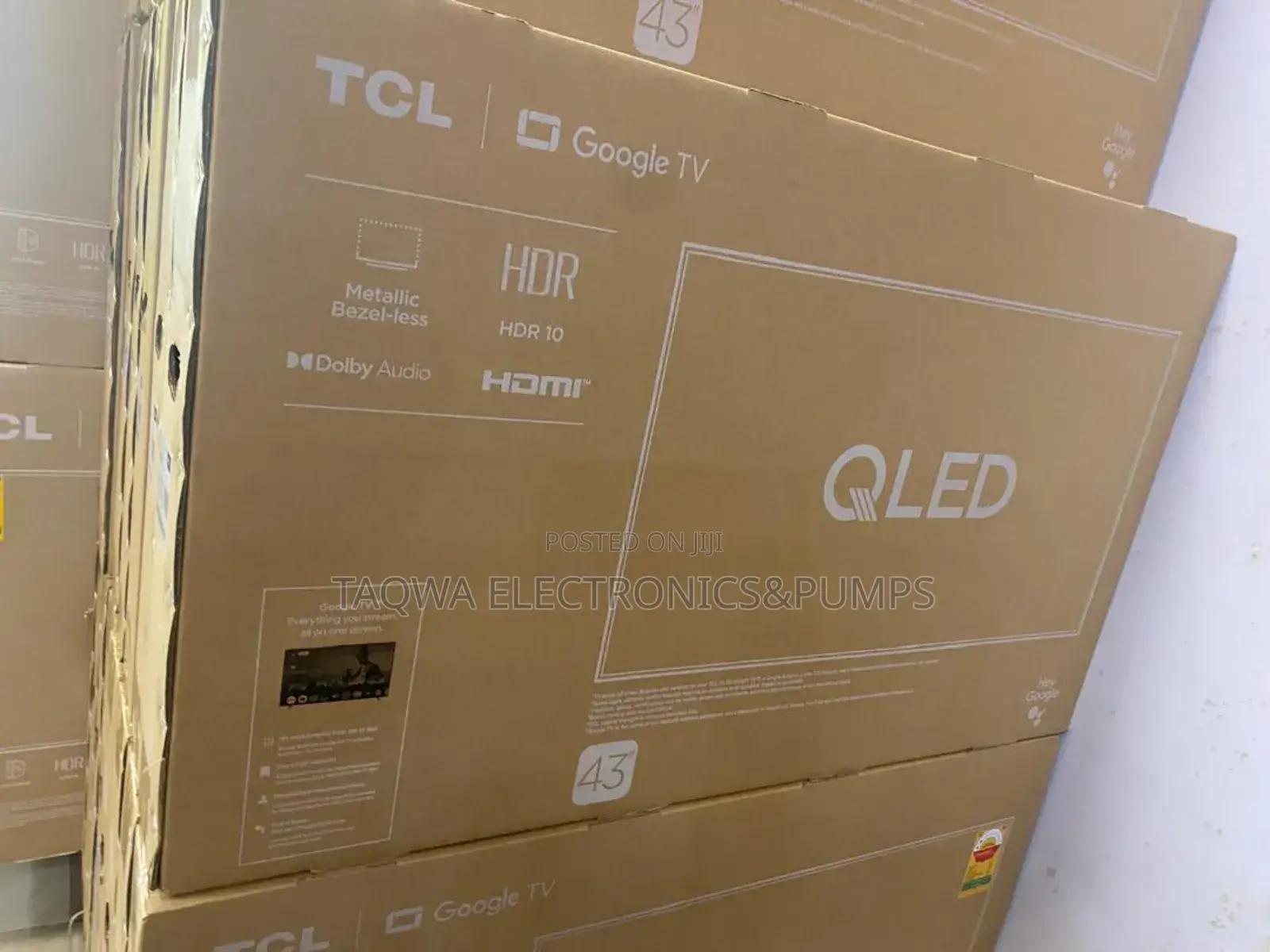 43" Uhd Resolution TCL 43 Qled Tv