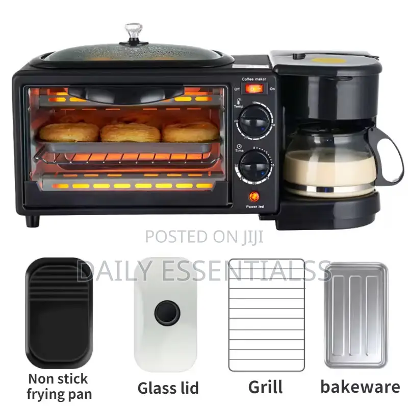 Silver Crest Multi-Function Breakfast Maker – 2800 Watts