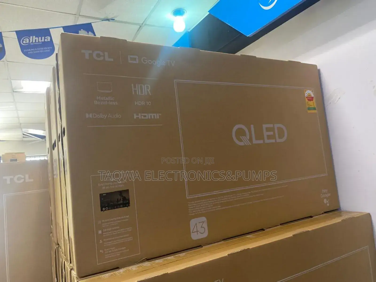 True Qled Tv, TCL 43"Qled Android Tv
