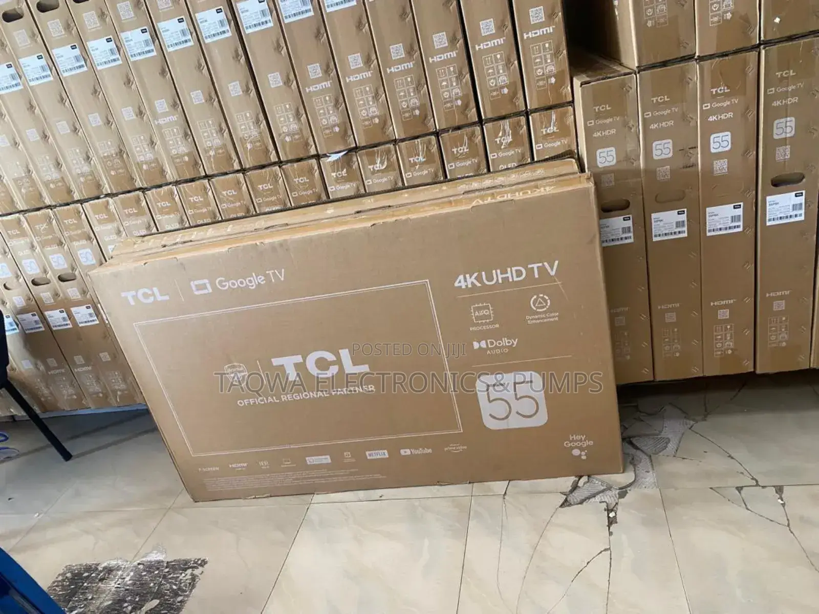 Realistic TCL 55-Inch Android Smart Tv