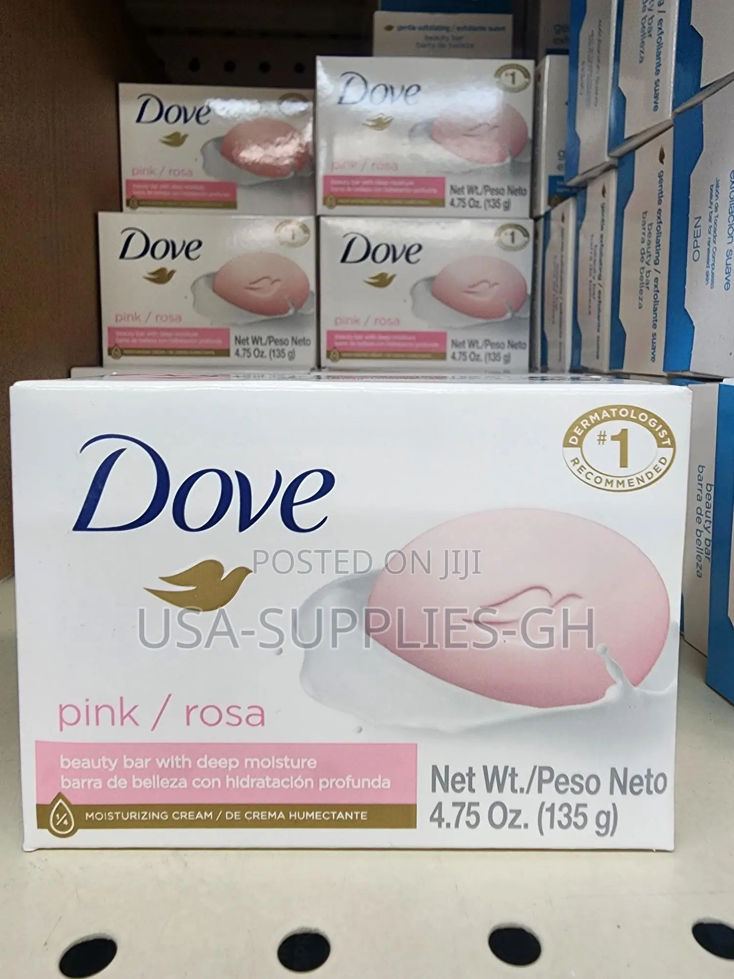 Dove Bar Soaps 4.75 Oz From Usa