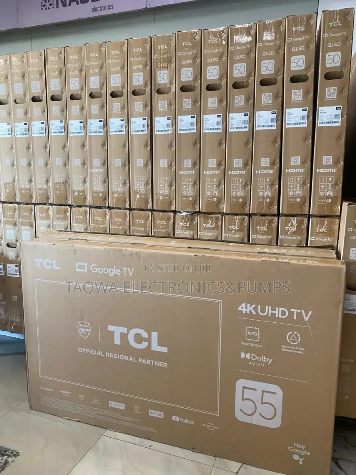 High - Definition - 55-Inch TCL P6k Smart Google Tv