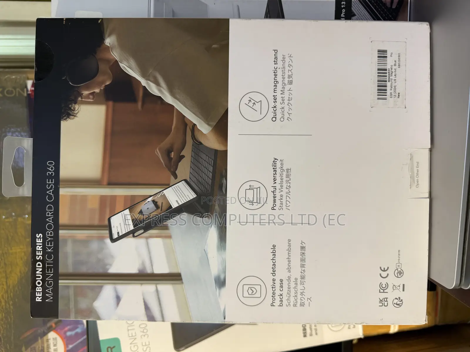 iPad Pro 13 (2024) Original Esr Bluetooth 360 Magnetic Keyboard Case