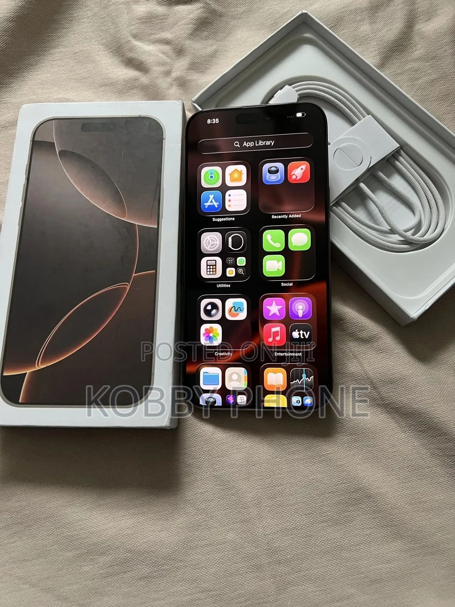New Apple iPhone 16 Pro Max 256 GB Gold