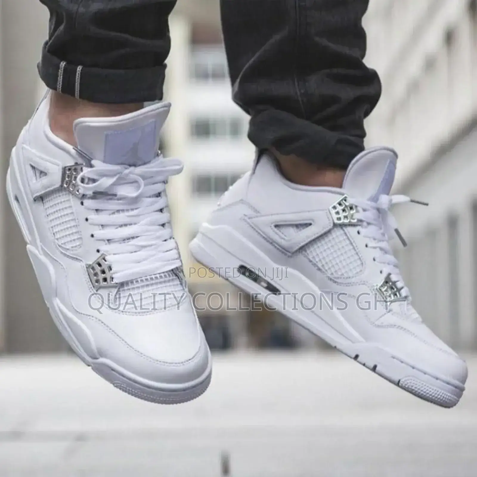Jordan 4 White Sneaker