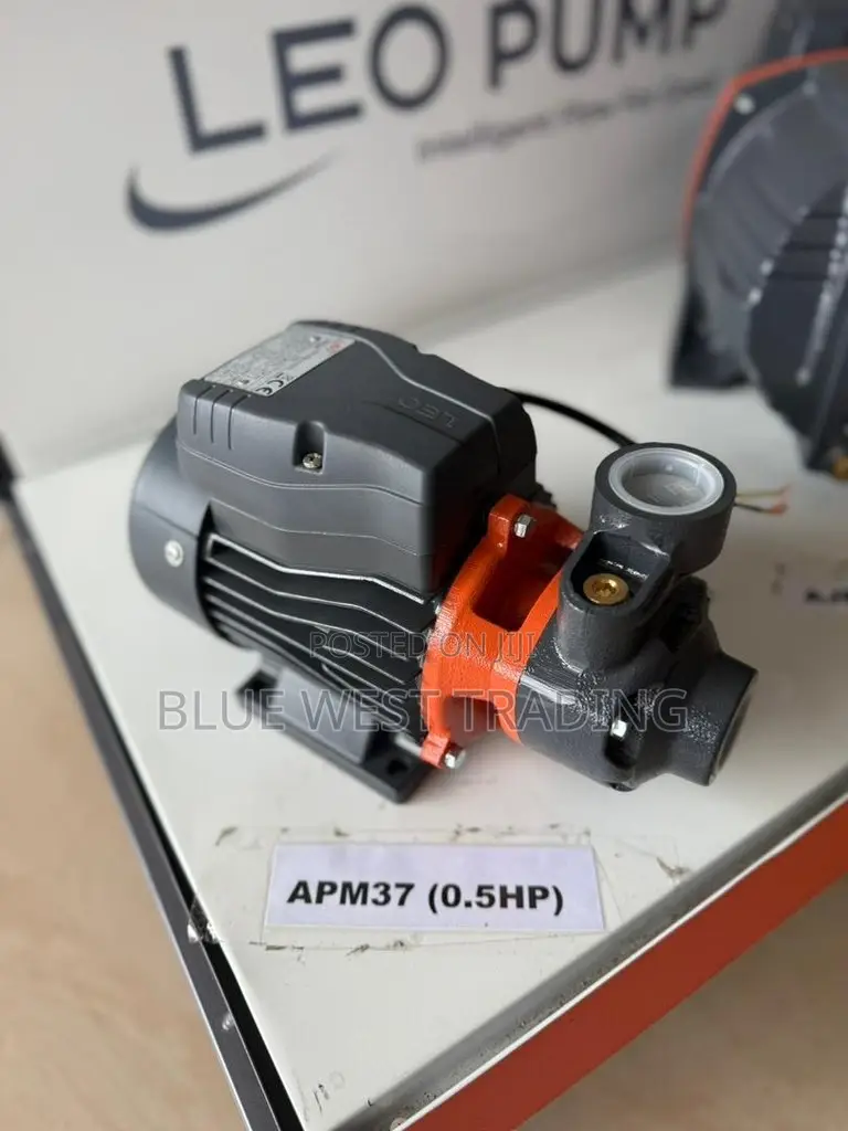 Leo 0.5hp Water Pump Cast _ Leo 0.5 Horsepower Water Pump Cast