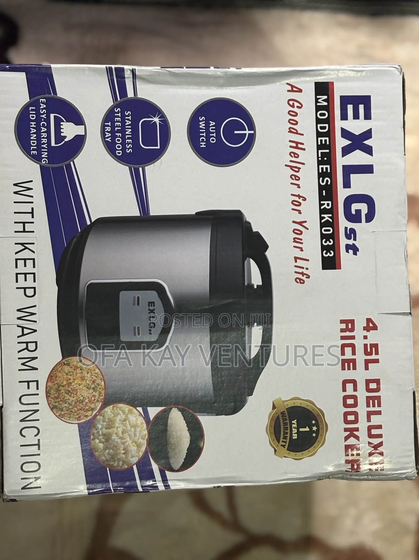 4.5l Deluxe Rice Cooker