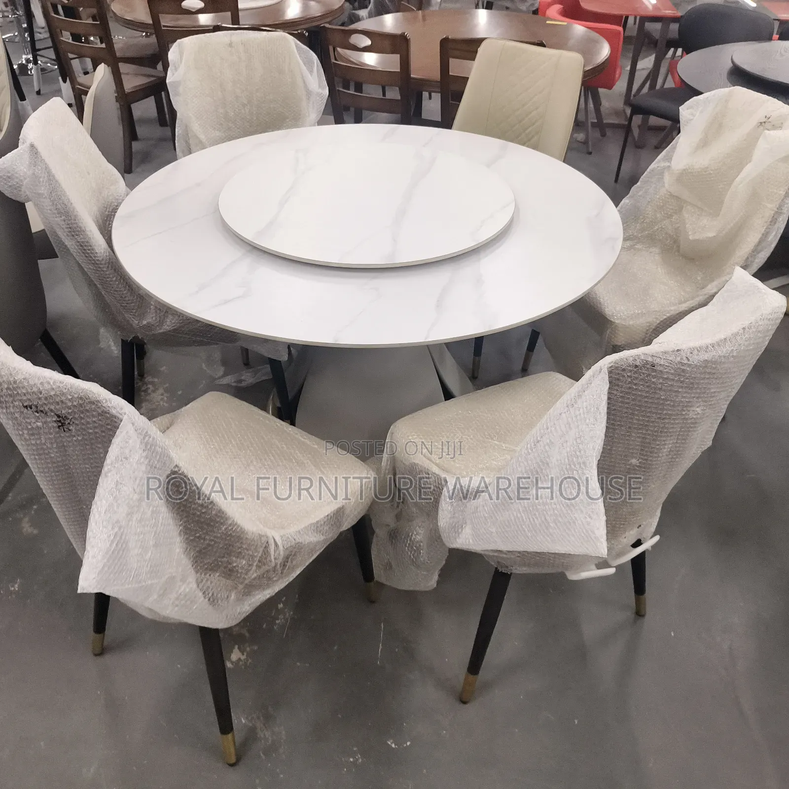 Round Dining Table Set (T001-F14)